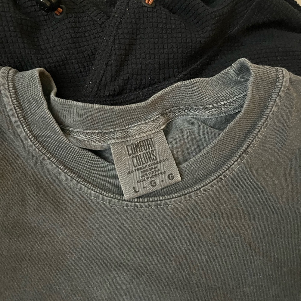 Men’s Comfort Colors Charcoal Tee Jesus the way the truth the life